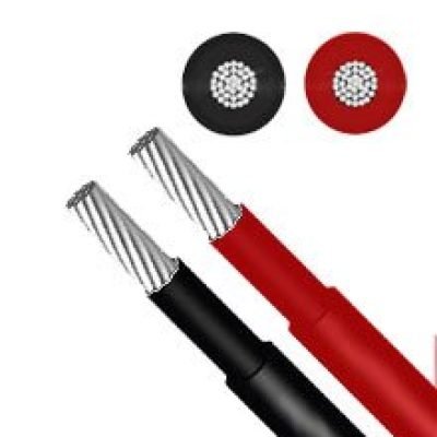 35mm2 single-core HV DC cable 1m – Pair