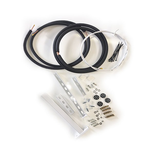 Installation Kit 9000, 12000, 18000 & 24000 Btu/hr (Copper) (Galvanised Bracket)