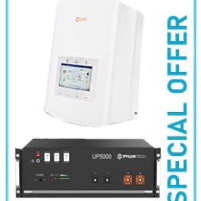 Solis S5 5K Hybrid with 1 x Pylontech UP5000